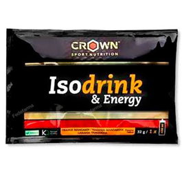 CROWN SPORT NUTRITION Isodrink & Energy Orange 32 g