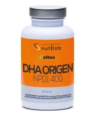 NUTILAB Dha Origen Npd1 400Mg 60 Perles Complément Alimentaire Oméga 3 DHA NUTILAB Dha Origen Npd1 400Mg 60 Perles Complément Alimentaire Oméga 3 DHA