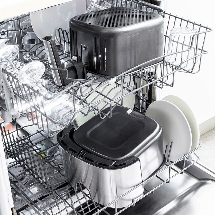 Friteuse à Air InnovaGoods Fryinn Pro 5500 Noir 1700 W 5,5 L Acier inoxydable Friteuse à Air InnovaGoods Fryinn Pro 5500 Noir 1700 W 5,5 L Acier inoxydable