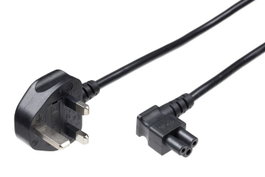 MicroConnect Cordon d'alimentation UK Type G - C5 coudé, 1,8m