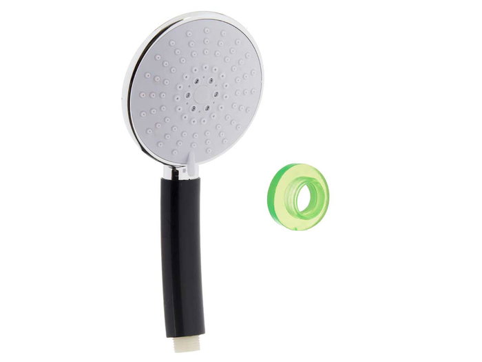 Berilo Téléphone Douche Noir 3 Fonctions Métal 10,5x24x5 cm (Set de 12)