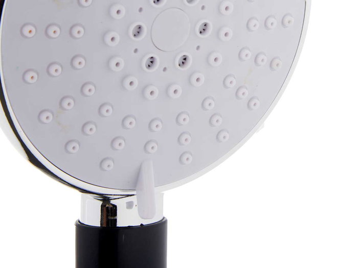 Berilo Téléphone Douche Noir 3 Fonctions Métal 10,5x24x5 cm (Set de 12)
