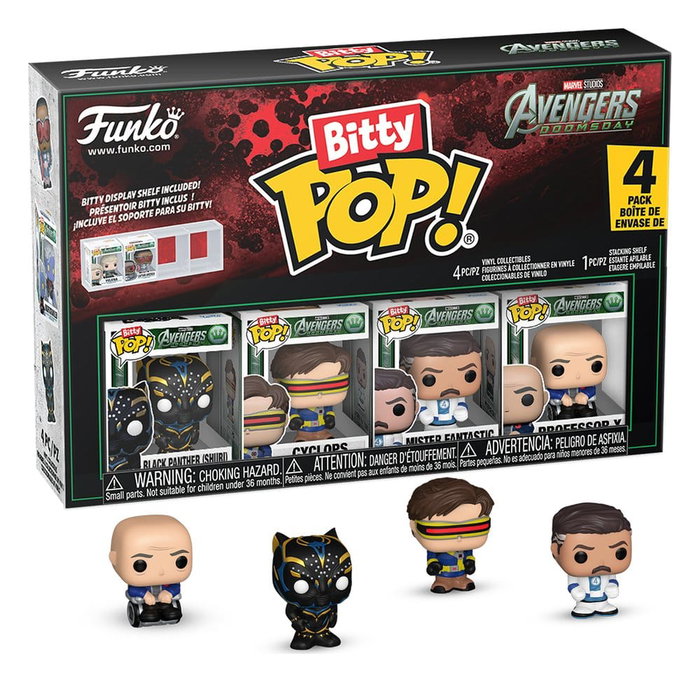 Funko Avengers: Doomsday Pack de 4 figurines Bitty POP! Vinyl Series 3 Funko Avengers: Doomsday Pack de 4 figurines Bitty POP! Vinyl Series 3