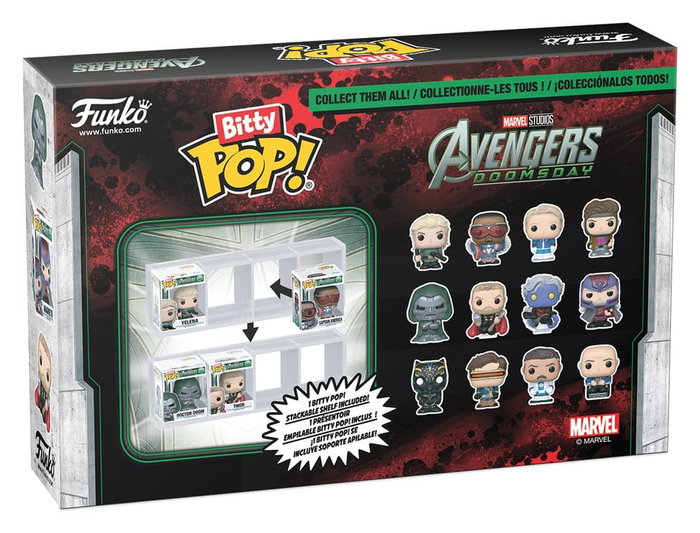 Funko Avengers: Doomsday Pack de 4 figurines Bitty POP! Vinyl Series 3 Funko Avengers: Doomsday Pack de 4 figurines Bitty POP! Vinyl Series 3