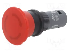 ABB Commutateur de sécurité 22mm NC Rouge