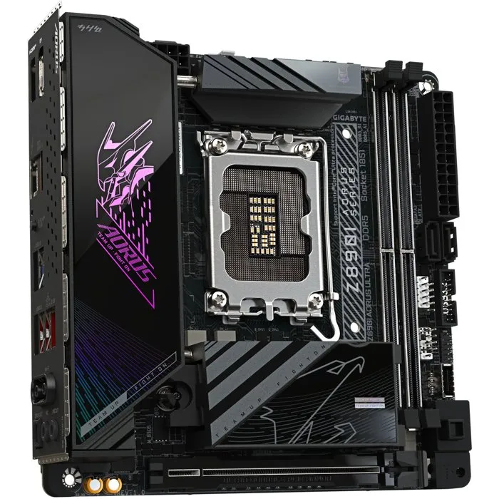 Gigabyte Z890I AORUS ULTRA - Carte mère Mini-ITX Chipset Intel Z890 avec WiFi 7 intégré - Pour PC gaming et création compact haute performance