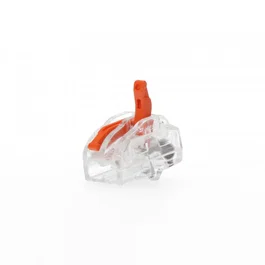 Conector empalme 2 prises de 0,75 à 2,5 mm Gris / orange