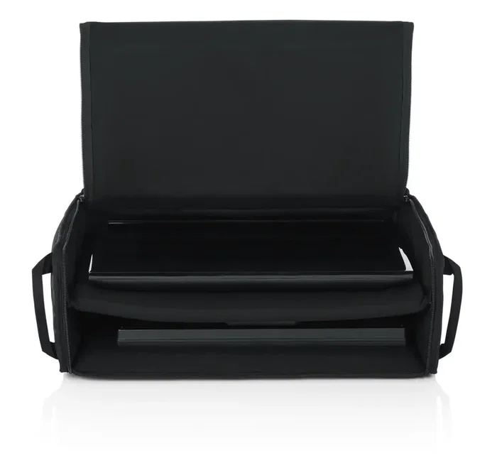 GATOR Housse de Transport Renforcée Double Écran LCD 19-24" Nylon Noir, 597x395x152 mm