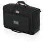 GATOR Housse de Transport Renforcée Double Écran LCD 19-24" Nylon Noir, 597x395x152 mm