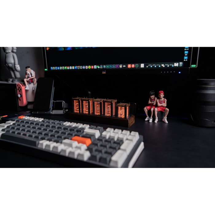 Kienzle Horloge de bureau LED Nixie RGB