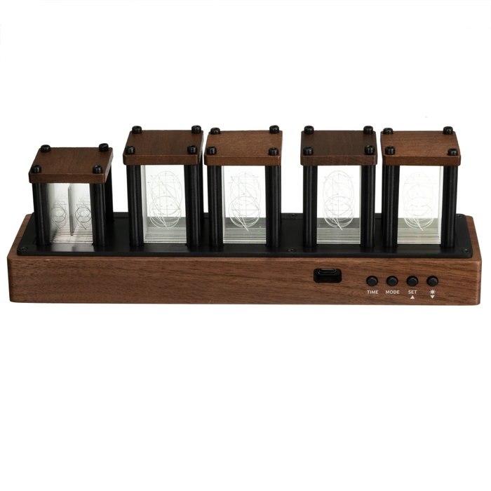 Kienzle Horloge de bureau LED Nixie RGB