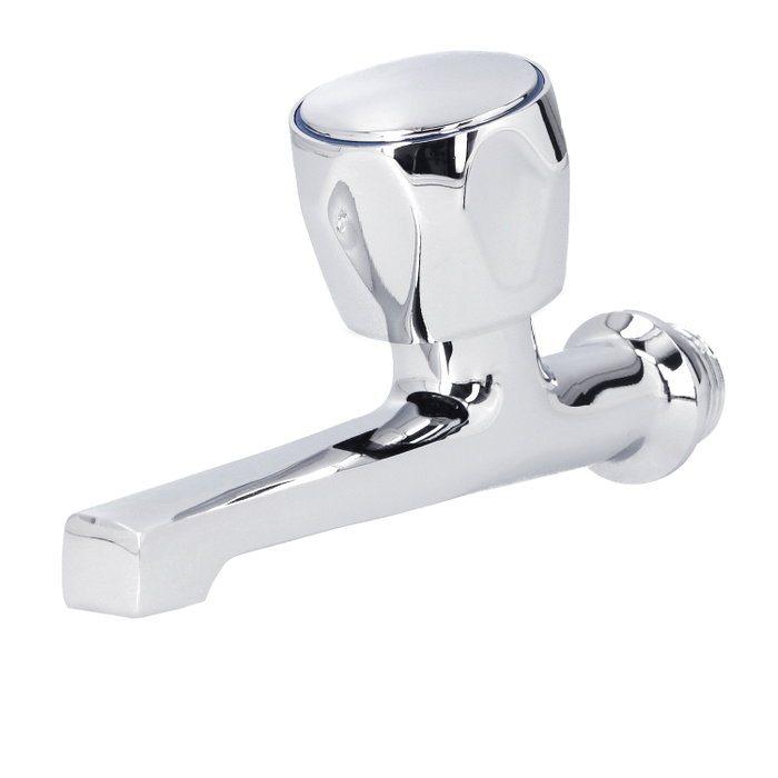 WOLFPACK LINEA PROFESIONAL Robinet évier chromé 12 cm 1/2'' poignée métallique