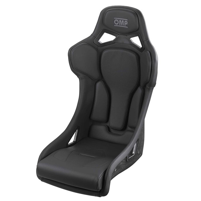 Omp Siège RT Carbon FIA 8855-1999 en cuir et Alcantara noir Omp Siège RT Carbon FIA 8855-1999 en cuir et Alcantara noir