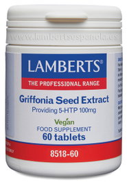 LAMBERTS 5-HTP 100mg Extrait de Graines de Griffonia