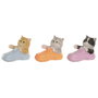 Home ESPRIT Figurine Décorative Chat Shabby Chic Crayon Multicouleur (3 Unités)