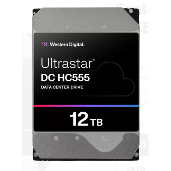 Western Digital Ultrastar DC HC555 12 To 3,5 pouces