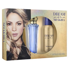 Shakira - Set parfum Dream You Only Live Once pour femme : Eau de toilette 80 ml + Déodorant spray 150 ml