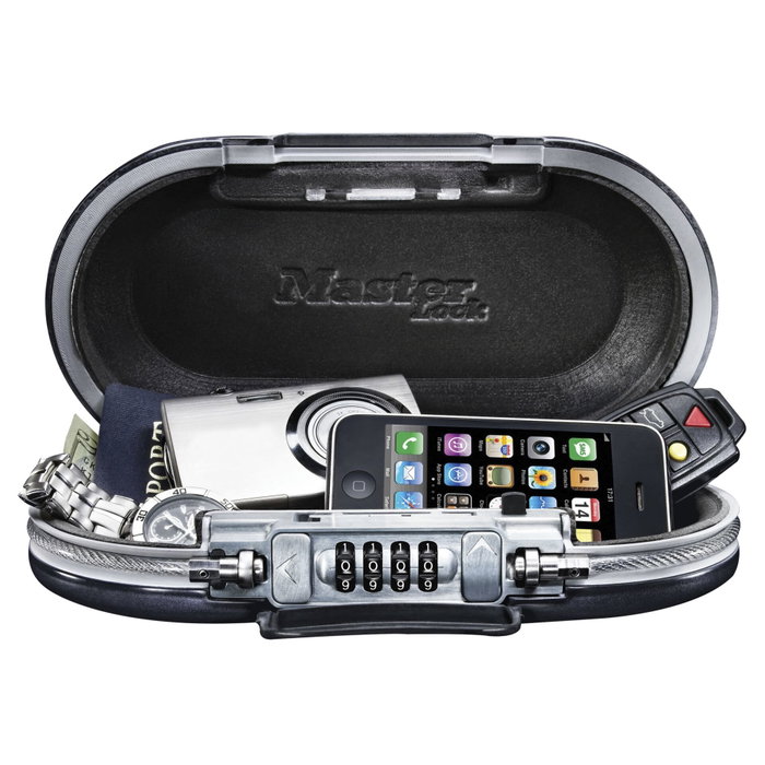 Master Lock Mini Coffre-fort Portable 5900EURD avec Câble Master Lock Mini Coffre-fort Portable 5900EURD avec Câble