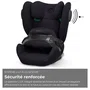 CYBEX Siège auto Pallas B3 i-Size - Bouclier de sécurité - Groupe 1/2/3 (9-50 kg, 76-150 cm) - 15 mois à 12 ans - Noir pur