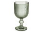Vivalto Verre Vert Mousse Rayures Tasse 260 ml 7,9x14,4x7,9 cm (Set de 24)