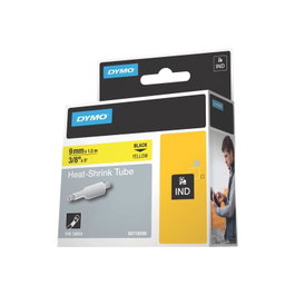 Dymo Rhino Black Yellow (18054) Bande imprimante thermique résistante pour étiquettes