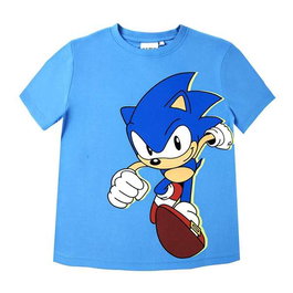Sonic T-Shirt Manches Courtes Single Jersey 12 Ans - Modèles Surtis Cerdá