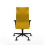 Piqueras Y Crespo Fauteuil de direction Albacete, Jaune, Mécanisme Synchrone