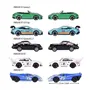 Majorette - Coffret Cadeau Porsche Motorsport 5 Pièces - Véhicules Métalliques à Roues Libres Échelle 1/64 - Jouet Enfant à Partir de 3 Ans