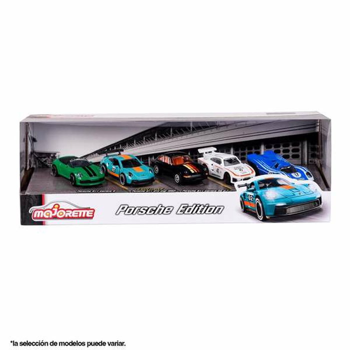 Majorette Coffret Cadeau 5 Véhicules Porsche Motorsport 1/64 Majorette Coffret Cadeau 5 Véhicules Porsche Motorsport 1/64