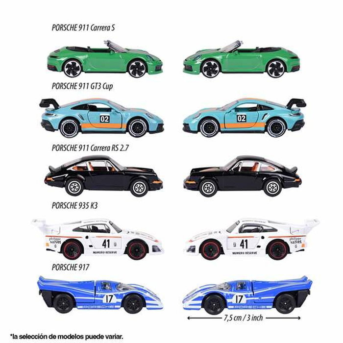 Majorette Coffret Cadeau 5 Véhicules Porsche Motorsport 1/64 Majorette Coffret Cadeau 5 Véhicules Porsche Motorsport 1/64