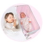 Decuevas Cuna regulable DUERME CONMIGO pour poupées jusqu'à 48 cm