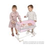 Decuevas Cuna regulable DUERME CONMIGO pour poupées jusqu'à 48 cm