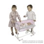 Decuevas Cuna regulable DUERME CONMIGO pour poupées jusqu'à 48 cm