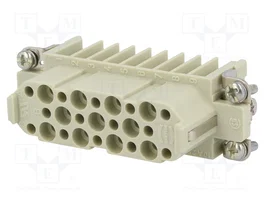 HARTING Han D Insert de Contact Femelle 25+PE