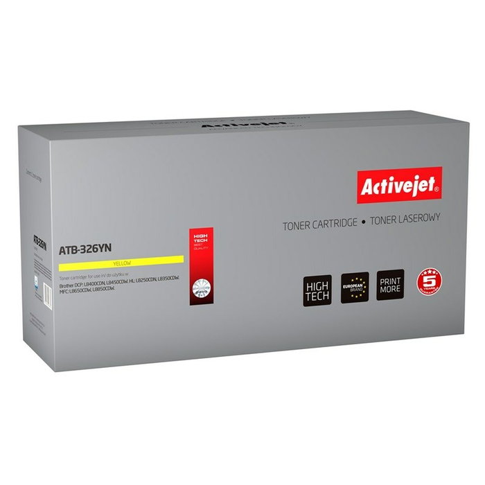 Toner Activejet ATB-326YN Jaune Toner Activejet ATB-326YN Jaune