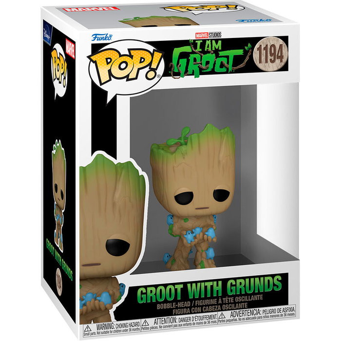 Funko Pop Marvel Groot with Grunds - Gardiens de la Galaxie Funko Pop Marvel Groot with Grunds - Gardiens de la Galaxie
