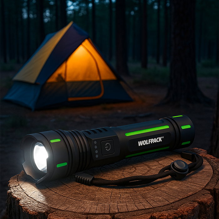 WOLFPACK LINEA PROFESIONAL Lanterne LED en Aluminium Rechargeable 800 Lumens