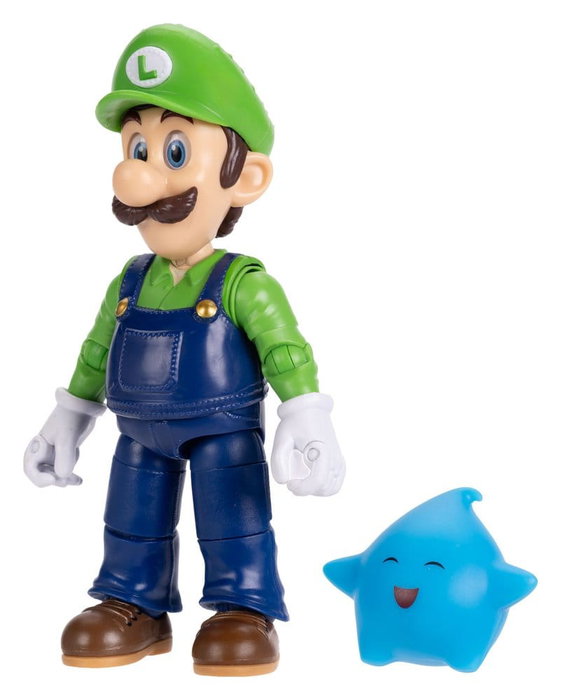 Super Mario Galaxy, le film figurine Luigi 13 cm Super Mario Galaxy, le film figurine Luigi 13 cm