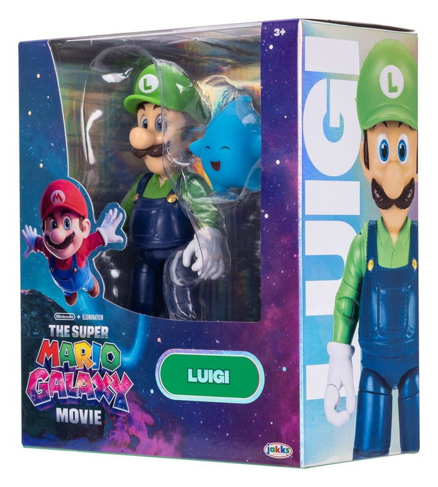 Super Mario Galaxy, le film figurine Luigi 13 cm Super Mario Galaxy, le film figurine Luigi 13 cm