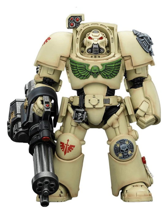 Joy Toy (CN) Warhammer 40,000 Dark Angels Deathwing Terminator 3 avec Power Fist et Assault Cannon, 14 cm Joy Toy (CN) Warhammer 40,000 Dark Angels Deathwing Terminator 3 avec Power Fist et Assault Cannon, 14 cm