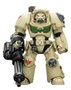 Joy Toy (CN) Warhammer 40,000 Dark Angels Deathwing Terminator 3 avec Power Fist et Assault Cannon, 14 cm