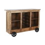 Meuble bar Home ESPRIT Noir Naturel 145 x 53 x 100 cm