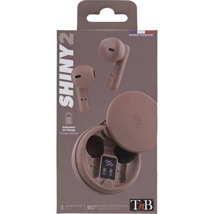 TNB Shiny 2 - Écouteurs sans fil TWS - Rose TNB Shiny 2 - Écouteurs sans fil TWS - Rose
