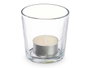 Acorde Bougeoir Tealight Vanille 6h - Blanc Verre 7x7x7cm (Set de 12)