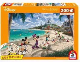 Schmidt Spiele Puzzle Disney Mickey & Minnie en Floride, 200 pièces, À partir de 7 ans - Jeu de société familial