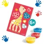 SES CREATIVE Kit créatif Sophie la girafe - Coloriage et peinture pour enfants dès 1 an - Activité éducative - Cadeau - Idéal à partir de 12 mois