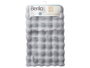 Berilo Tapis de Bain Gris Berilo 80x50 cm, Antidérapant en Polyester (Set de 12)