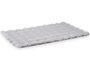 Berilo Tapis de Bain Gris Berilo 80x50 cm, Antidérapant en Polyester (Set de 12)