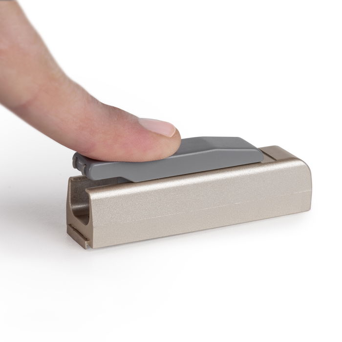 Emuca Lot de 10 pistons amortisseurs pour portes Relevable Mildy, Fermeture amortie, Plastique, Nickel mat Emuca Lot de 10 pistons amortisseurs pour portes Relevable Mildy, Fermeture amortie, Plastique, Nickel mat