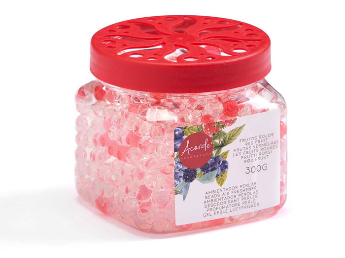 Acorde Ambientador Gel Boules Fruits Rouges 300 g 8,5x8,5x8,5 cm (Set de 12)